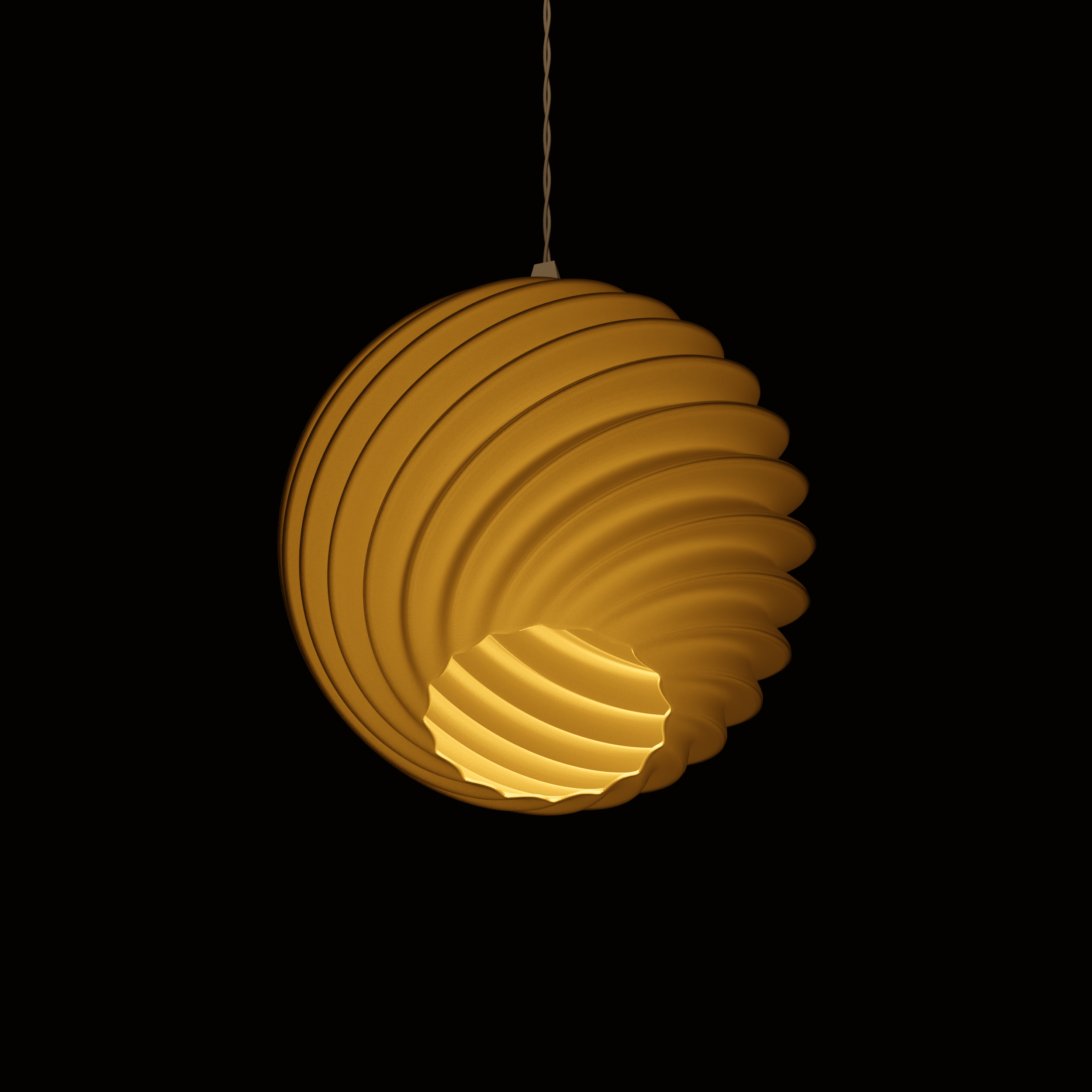 Orb • Crema – Untersicht, beleuchtet