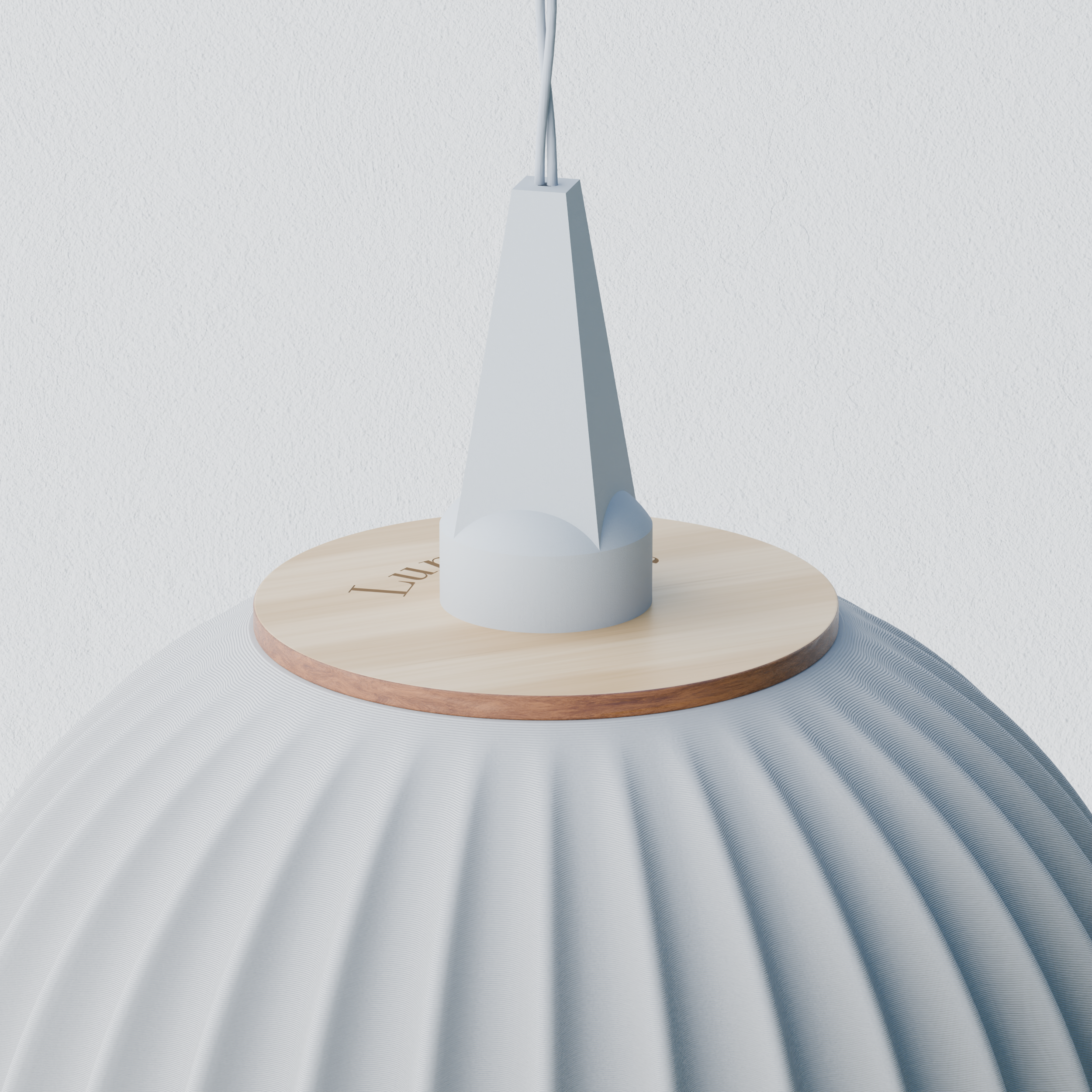 Orb • Lina – Detail Holzdeckel und Aufhängung