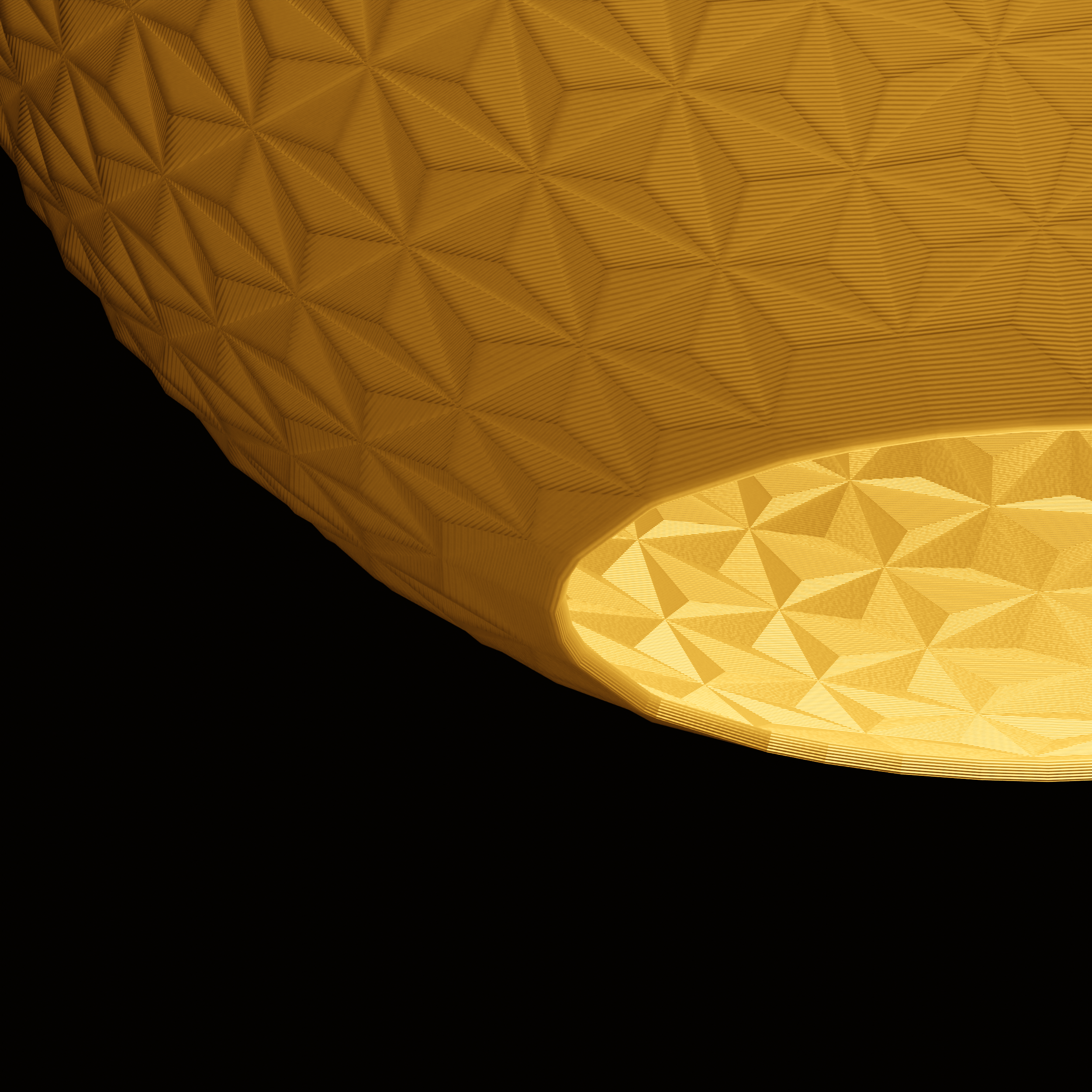 Orb • Polina – Detail Oberfläche, beleuchtet