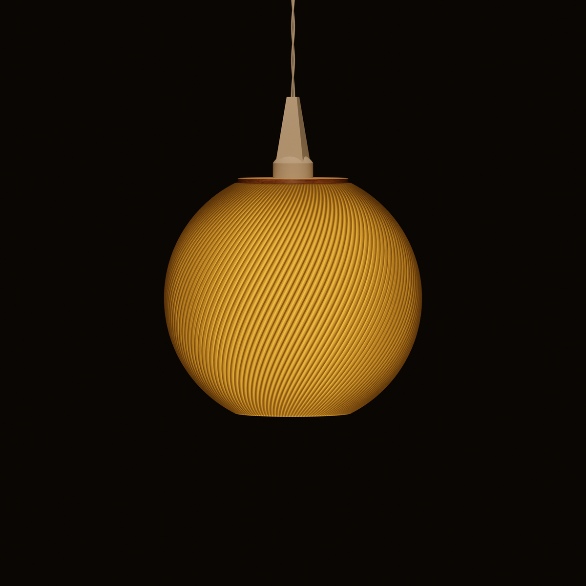 Orb • Rivella – Seitenansicht, beleuchtet