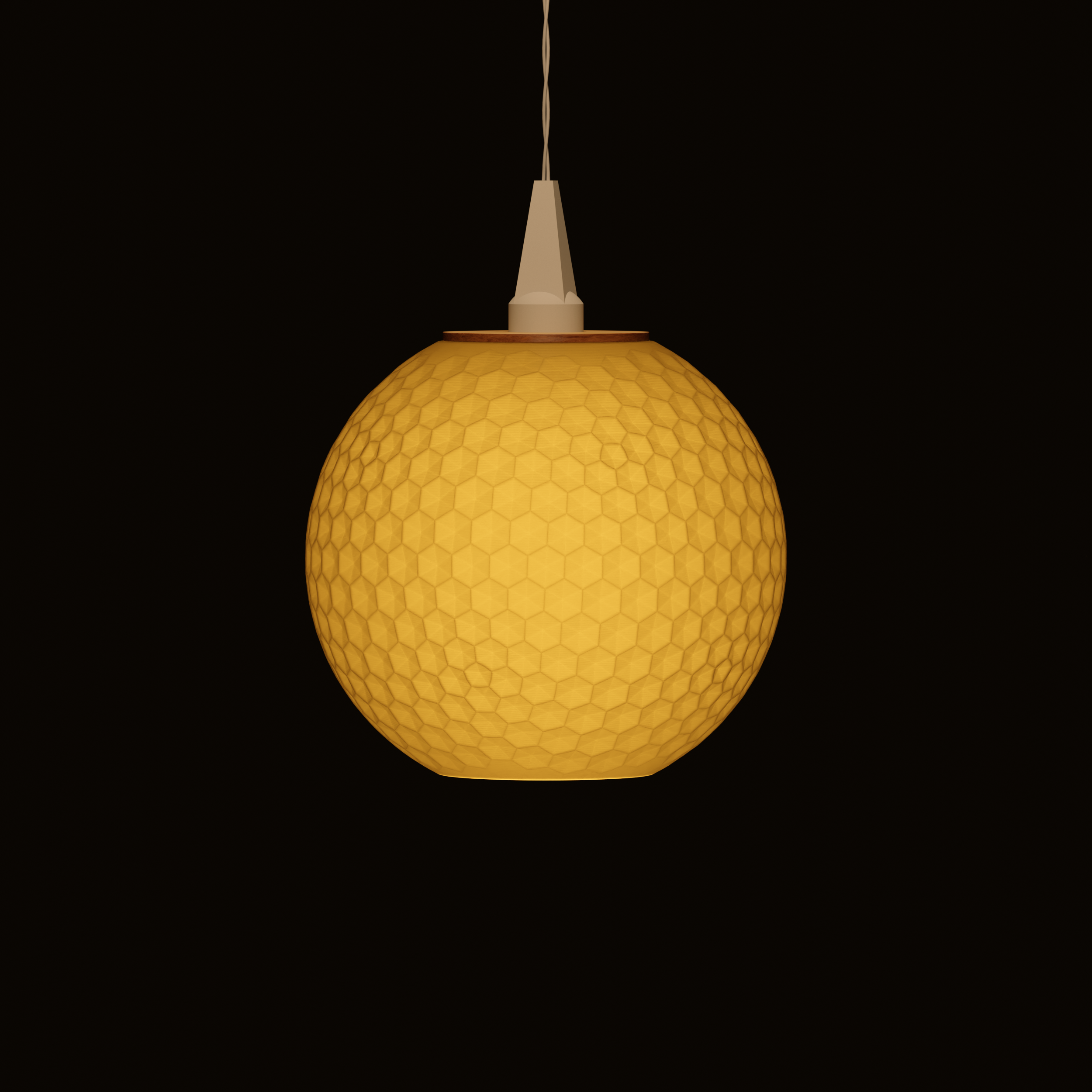 Orb • Pentara – Seitenansicht, beleuchtet