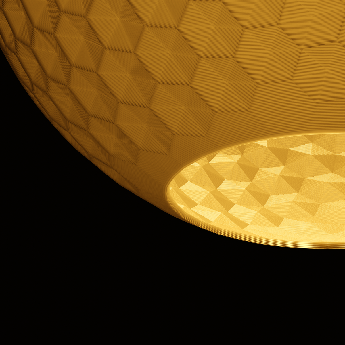 Orb • Pentara – Detail Oberfläche, beleuchtet