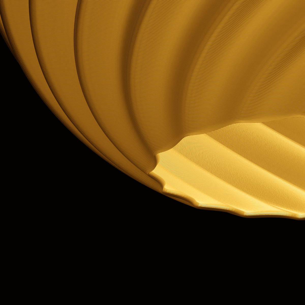 Orb • Crema – Detail Oberfläche, beleuchtet