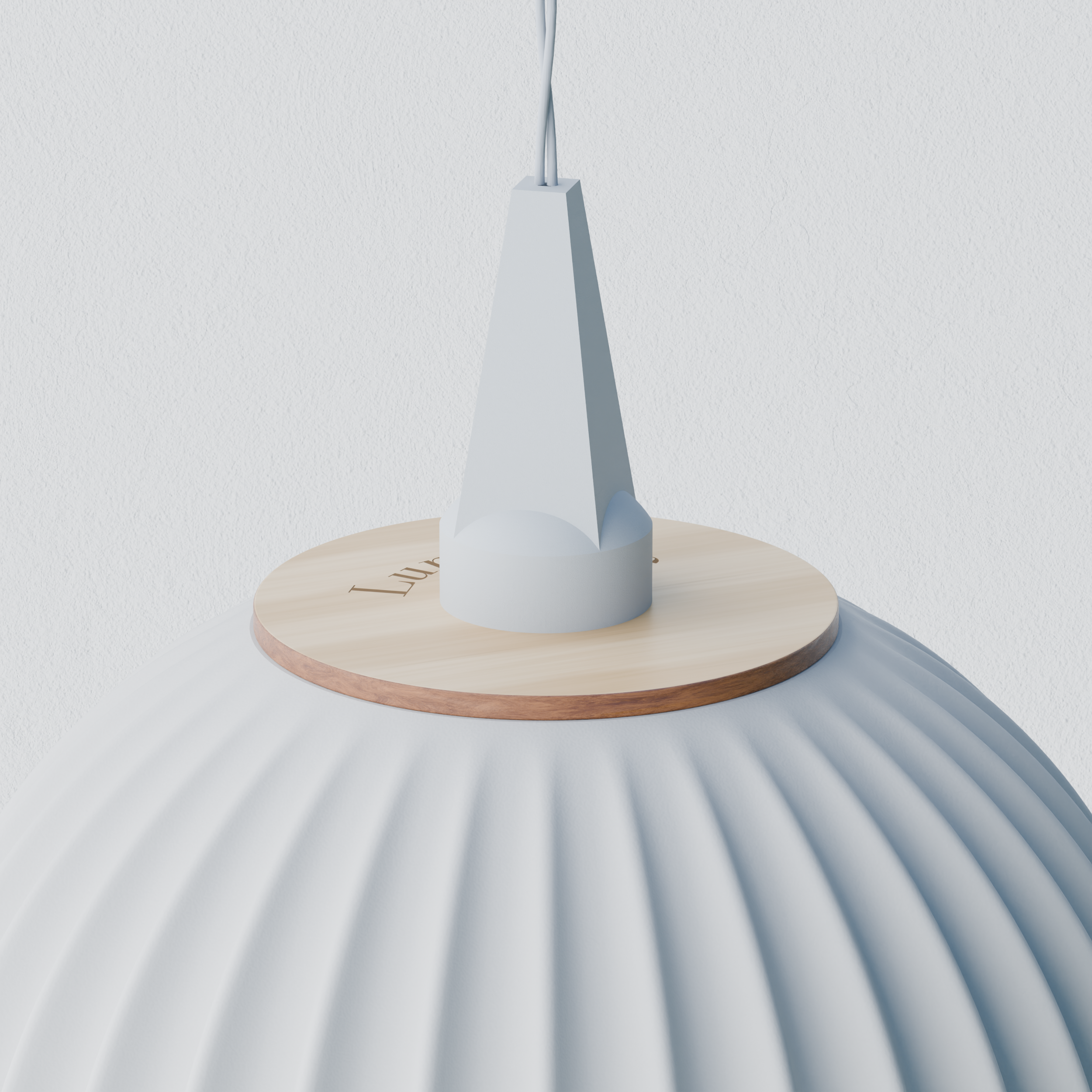 Orb • Lina – Detail Holzdeckel und Aufhängung